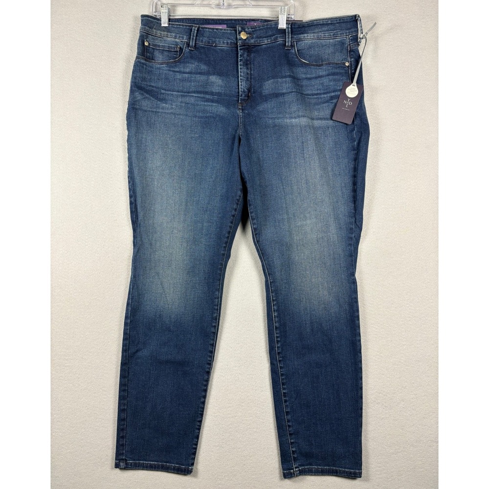 NYDJ Alina Legging Jeans Lift Tuck Technology 20W Medium Blue Wash